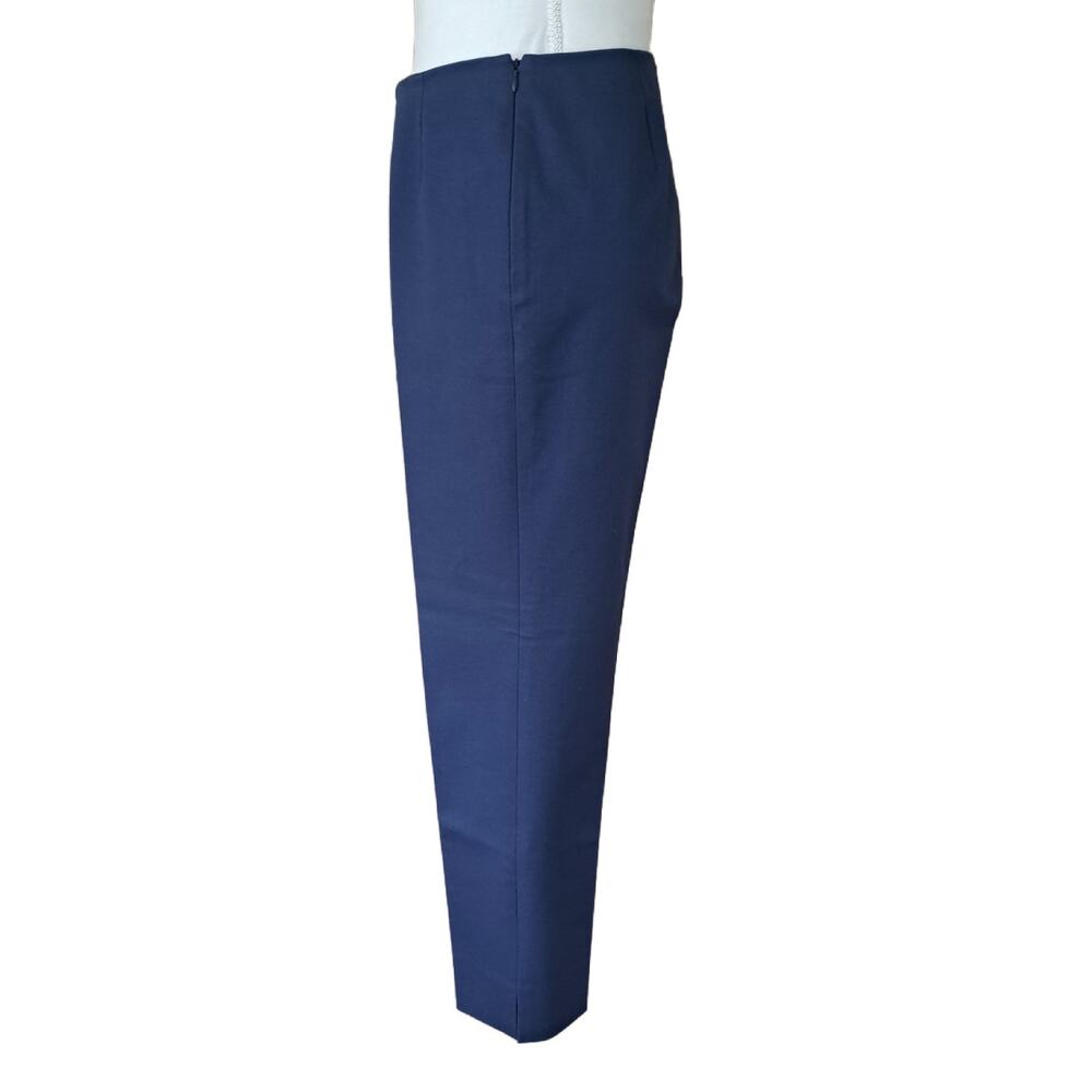 LAFAYETTE 148 Jodhpur Cloth Cropped Pants Size 10 Ink Blue MSRP $489 - Picture 4 of 13
